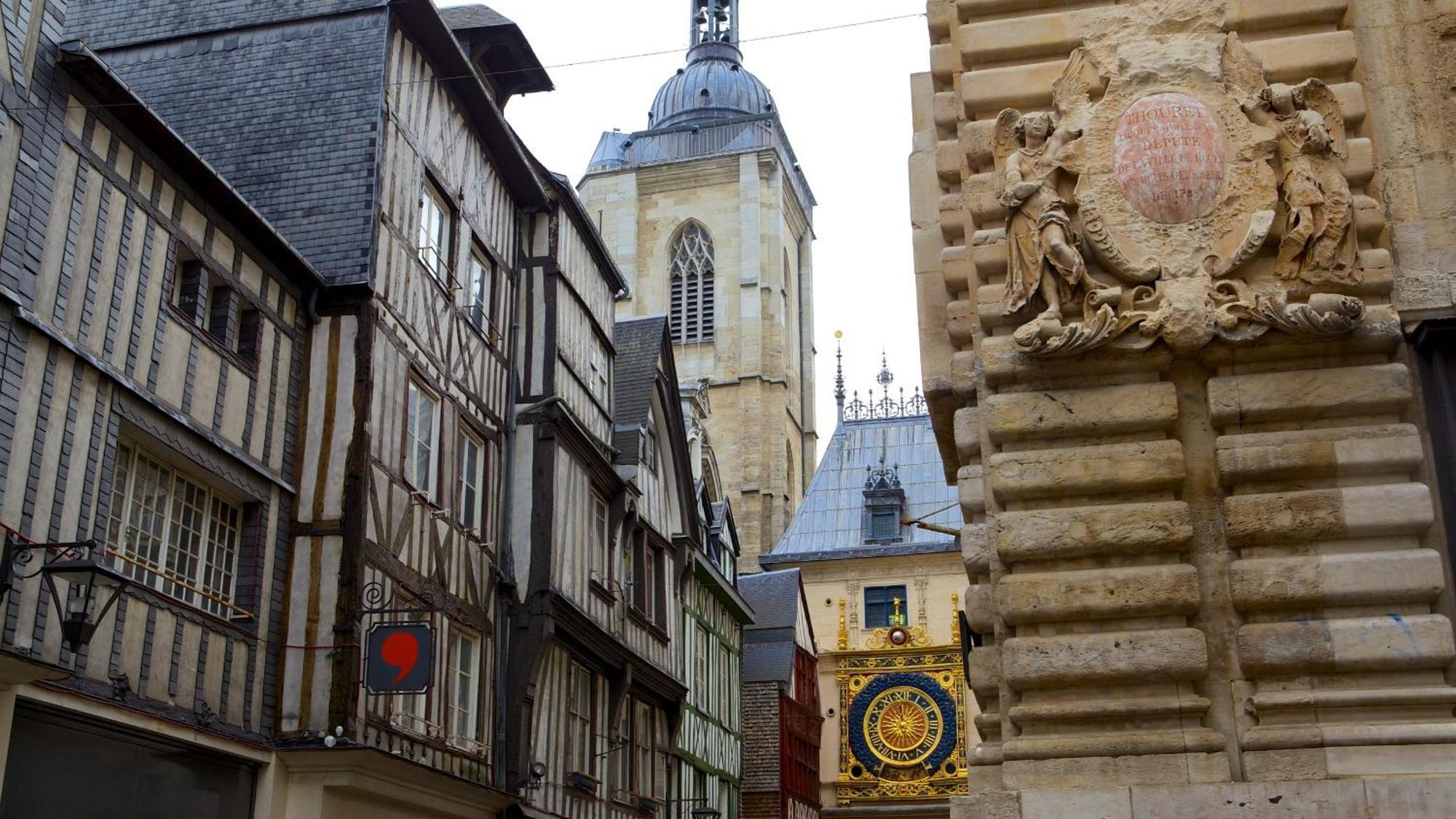 Chic Apart With Terace And Parking Apartment Rouen Exterior photo